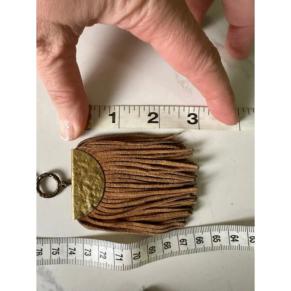 Fringe Pendant Necklace